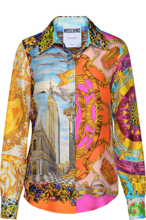 Moschino for Women Moschino Multicolor Silk Shirt