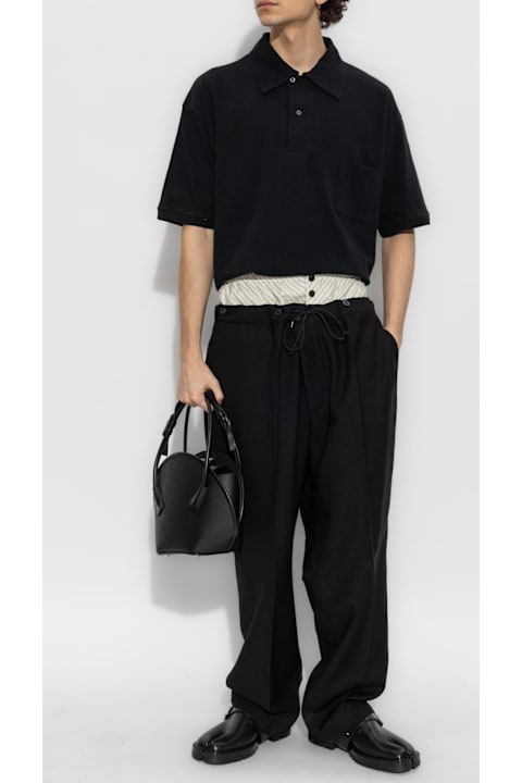 ملابس علوية لـ القسم الرجالي Maison Margiela Polo With Logo