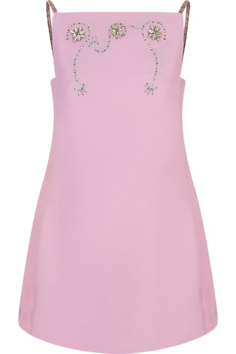 ウィメンズ新着アイテム Paco Rabanne Pink Floral Mini Dress