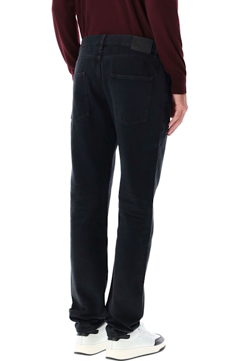 Homeware Saint Laurent Saint Laurent Low-rise Slim Jeans Black