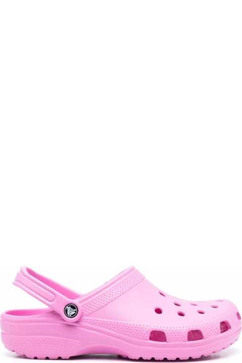 Crocs Women's Pink Rubber Clogs