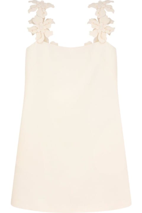 Valentino Crepe Couture Sleeveless Mini Dress