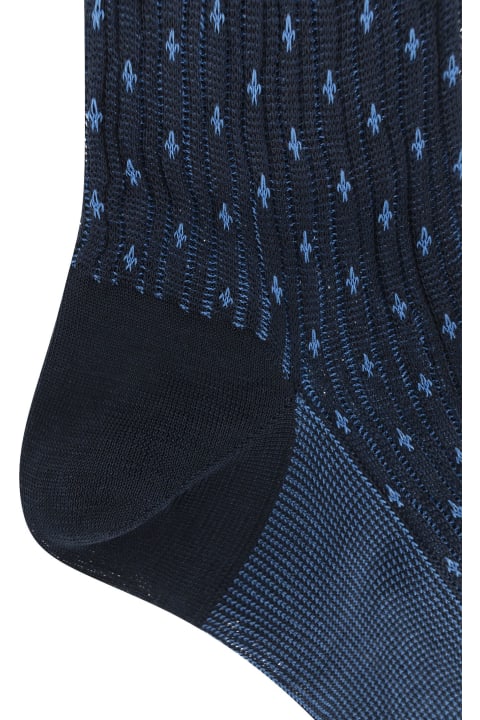 Underwear for Men Gallo Patterned Cotton Long Socks