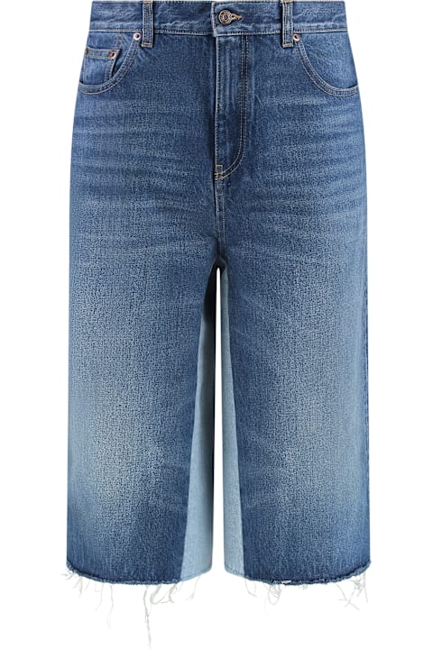 Chloé Denim Bermuda Shorts