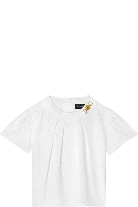 Versace T-Shirts & Polo Shirts for Girls Versace Sangallo Shirt