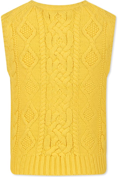 أدوات منزلية Ralph Lauren Yellow Vest For Girl With Horse