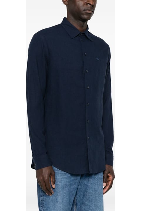 Homeware Emporio Armani Linen Blend Shirt
