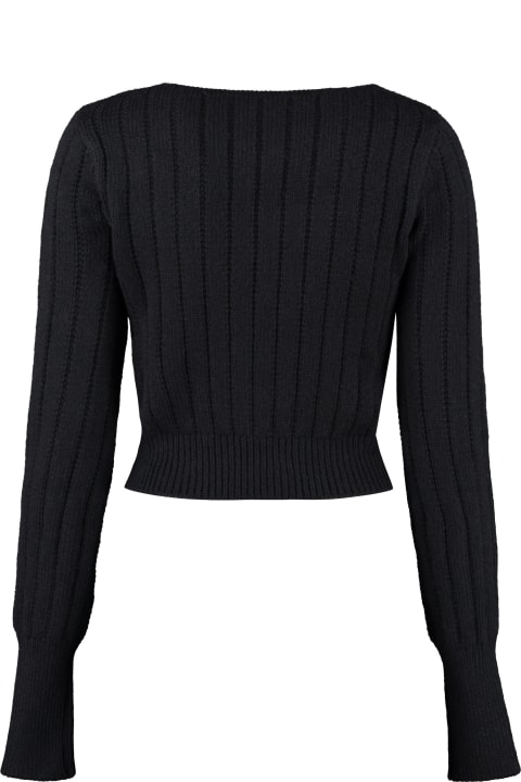 Pinko Sweaters for Women Pinko Mocaccino Long Sleeve Sweater