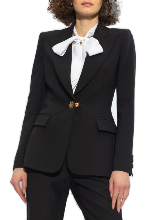 Moschino Coats & Jackets for Women Moschino Single Breasted Tailored Blazer