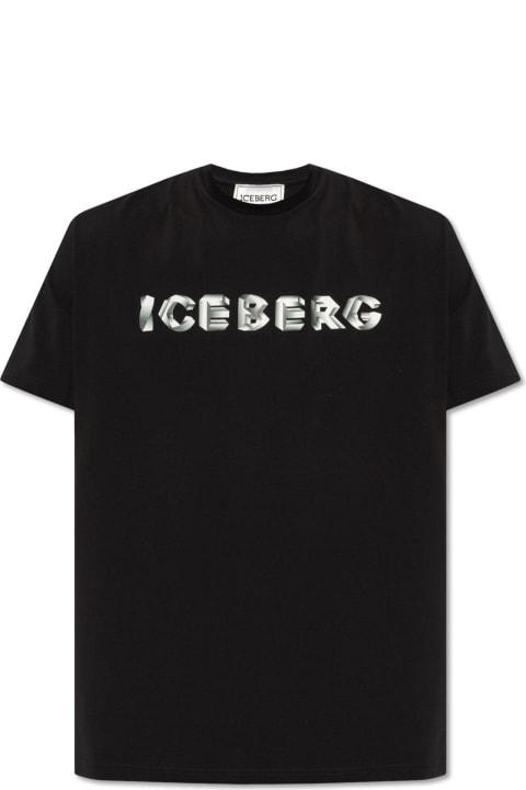 Iceberg Topwear for Men Iceberg T-shirt With Logo