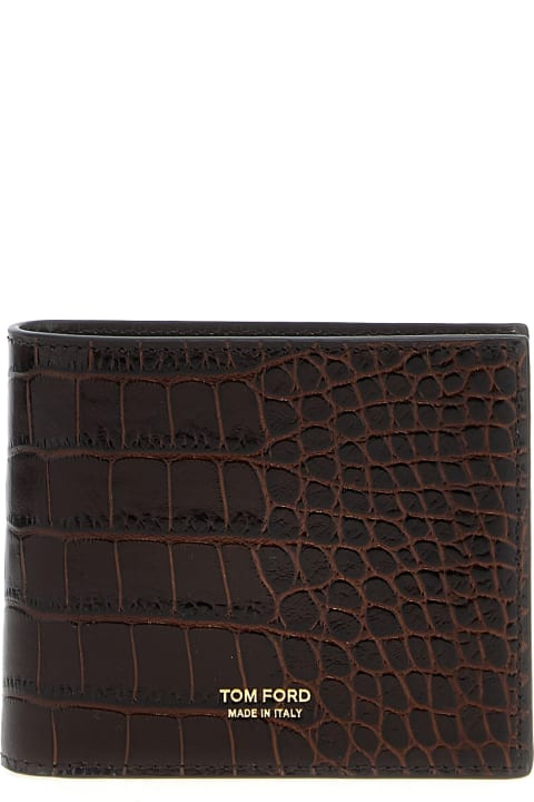 Tom Ford Wallets for Men Tom Ford Logo Wallet