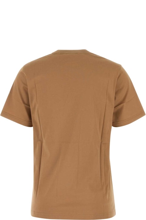 Burberry Biscuit Stretch Cotton T-shirt