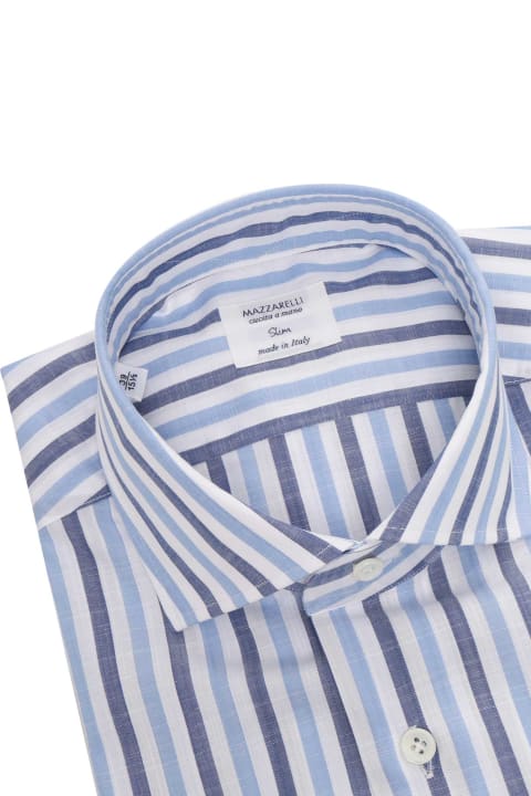 Mazzarelli Shirts for Men Mazzarelli Striped Shirt
