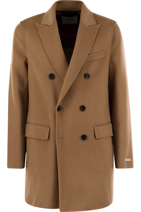 Paltò Coats & Jackets for Men Paltò Gregorio - Double-breasted With Double Lance Lapels