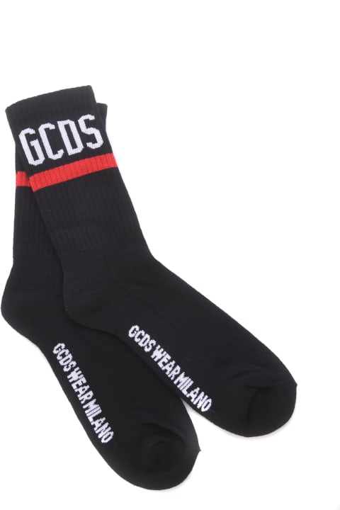 GCDS Women GCDS Calzini Gcds "logo" In Cotone