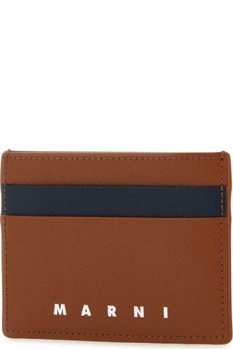 Marni for Men Marni Two-tone Leather Cardholder