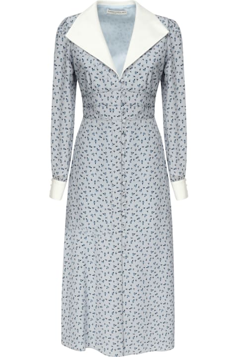 Alessandra Rich Dresses for Women Alessandra Rich Printed Dress With Roses