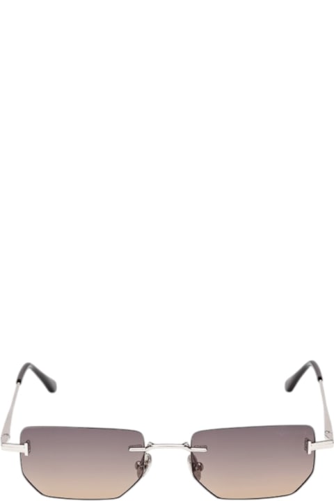 Tom Ford Eyewear for Kids Tom Ford Eyewear Tom Ford Tf 1355 Ethan - Silver Sunglasses