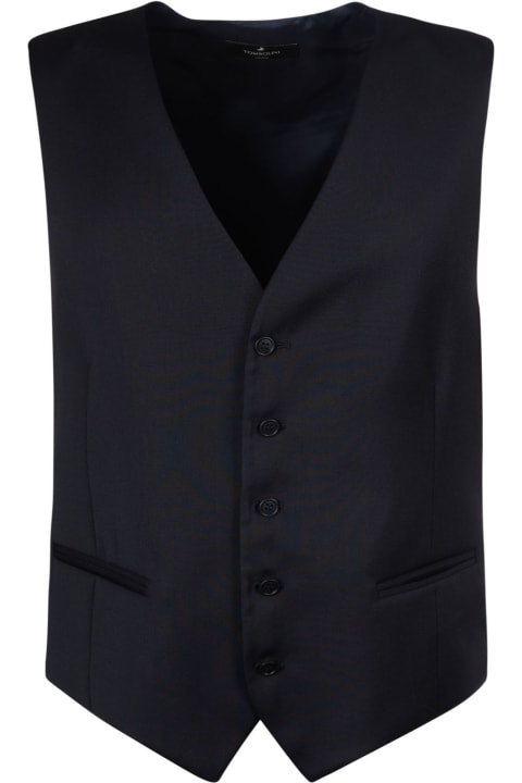 Tombolini Coats & Jackets for Men Tombolini Fitted Buttoned Gilet