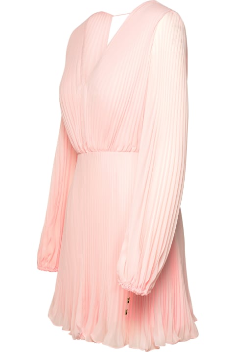 Max Mara for Women Max Mara 'visita' Pink Polyester Dress