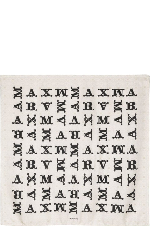 Accessories for Women Max Mara Logo Printed Shawl