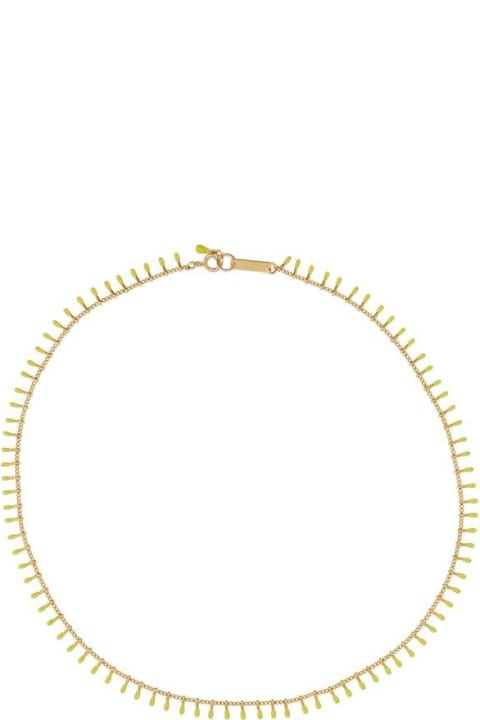 Isabel Marant Necklaces for Women Isabel Marant Rhinestone Detailed Necklace