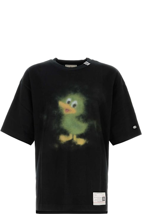 Mihara Yasuhiro for Men Mihara Yasuhiro Black Cotton Oversize T-shirt