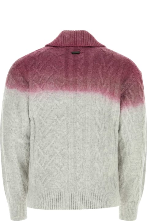 Ader Error Sweaters for Men Ader Error Two-tone Stretch Acrylic Blend Sweater