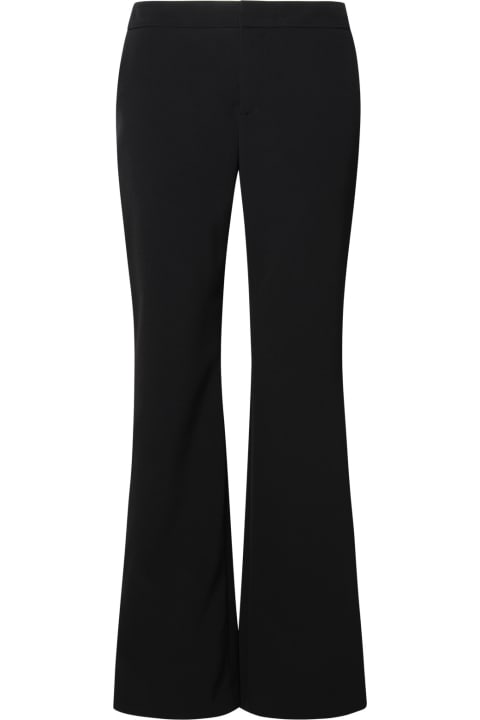 Balmain Pants & Shorts for Women Balmain Black Viscose Trousers