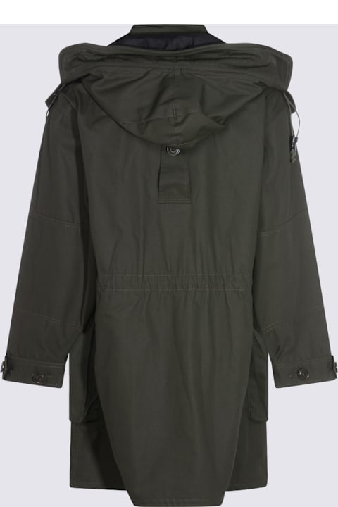 Homeware Maison Margiela Dark Green Cotton Coat