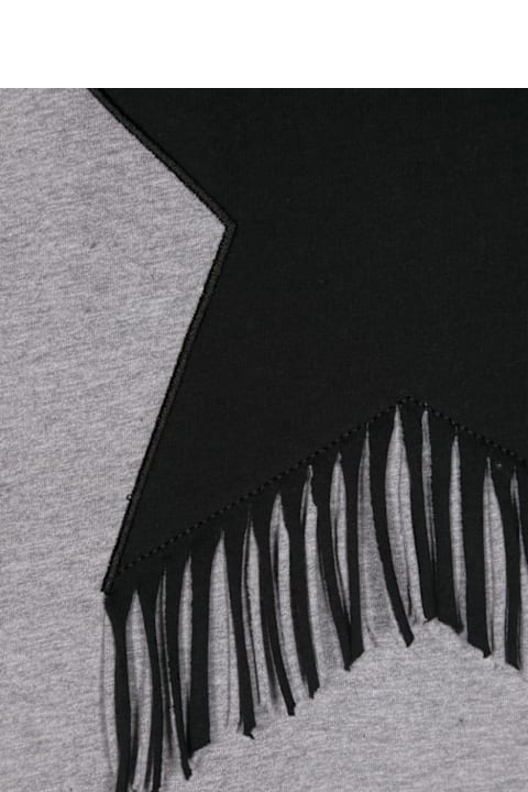 أدوات منزلية Stella McCartney Stella Mccartney Kids Fringed Star T-shirt