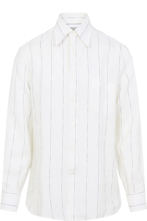 Brunello Cucinelli لـ Kids Brunello Cucinelli Striped Shirt