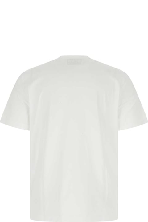 Topwear for Men Golden Goose White Cotton T-shirt