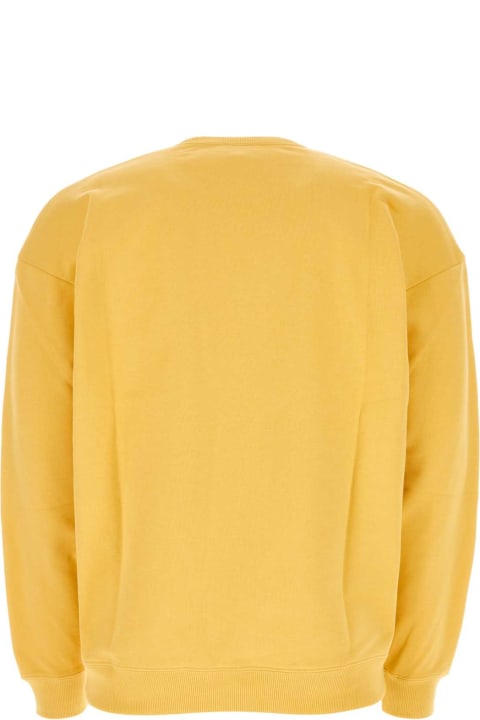 Saint Laurent Fleeces & Tracksuits for Men Saint Laurent Yellow Cotton Sweatshirt