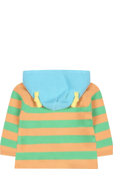 Topwear for Baby Boys Stella McCartney Kids Multicolor Cardigan For Babies