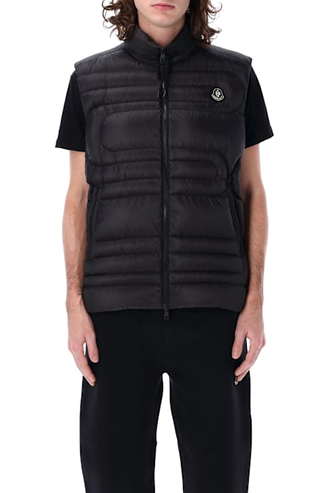 Homeware Moncler Emeishan Snake-quilted Down Gilet