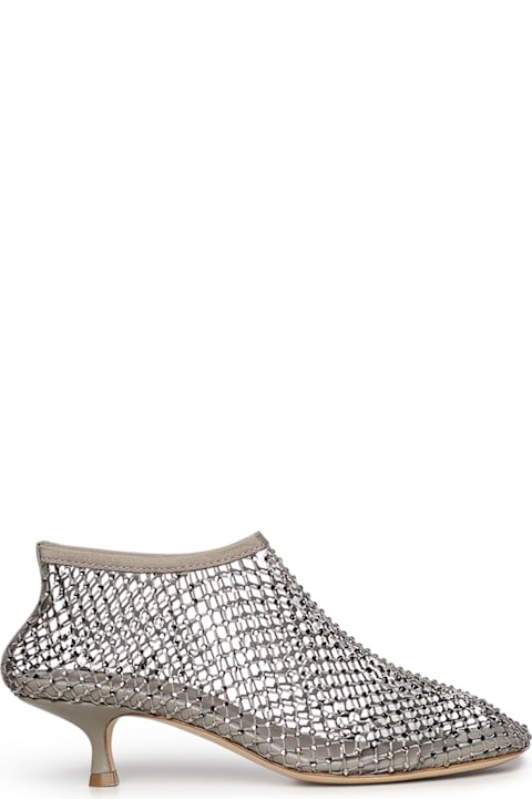 Christopher Esber Minette Mesh Pumps With Crystals