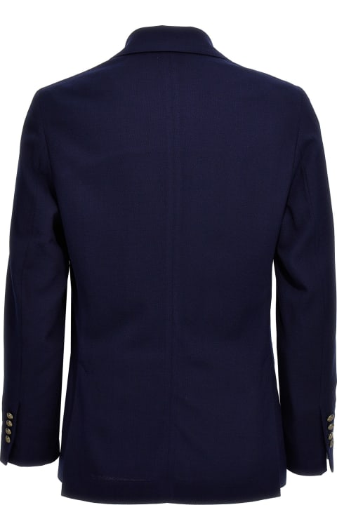 Circolo 1901 Coats & Jackets for Men Circolo 1901 'diagonal Wool' Double-breasted Blazer