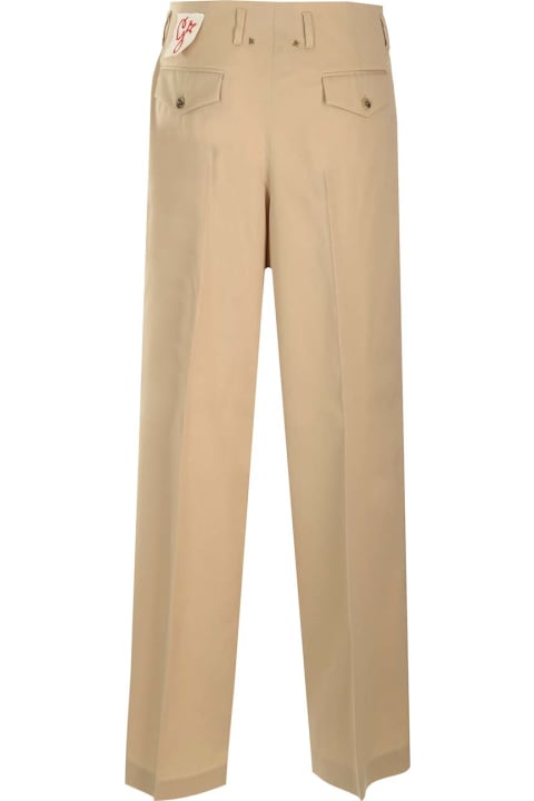 Homeware Golden Goose Wide Trousers With Pleats