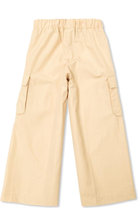 Fendi Sale for Kids Fendi Fendi Kids Cotton Trousers With Logo