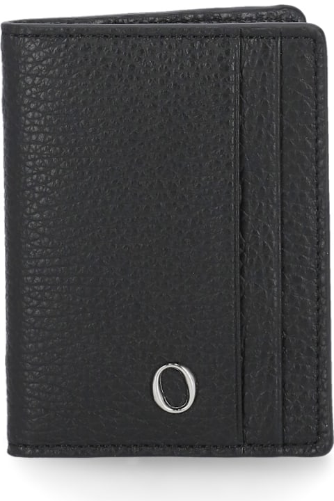 Orciani Wallets for Men Orciani Chevrette Booklet Cardholder