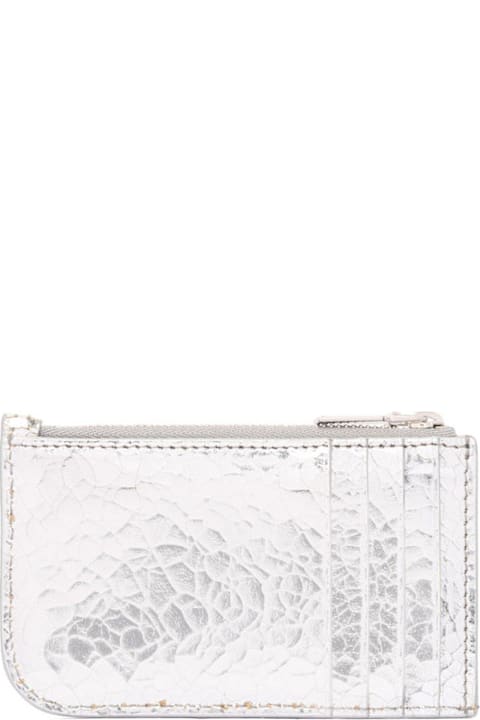 Alexander McQueen Accessories for Women Alexander McQueen Logo Lettering Zipped Wallet