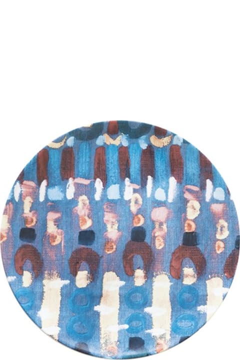 Tableware Le Botteghe su Gologone Plates Round Ceramic Colores 25 Cm