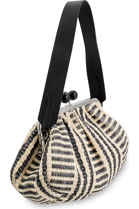 Bags for Women Weekend Max Mara Pasticcino Bag Medium 'locri' Raffia Effect