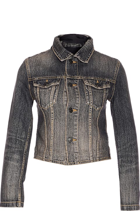 Balenciaga Coats & Jackets for Women Balenciaga Lace-up Jacket