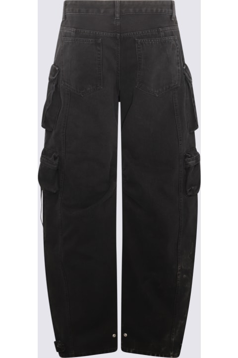 Clothing for Women The Attico Black Cotton Jeans