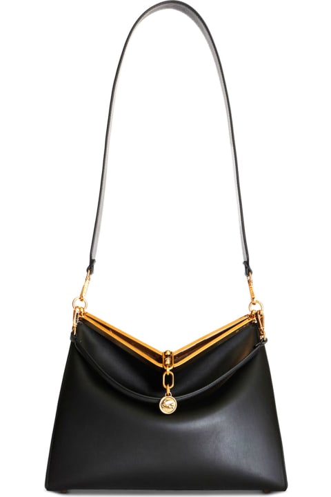 Fashion for Women Etro Black Large Vela Shoulder Bag
