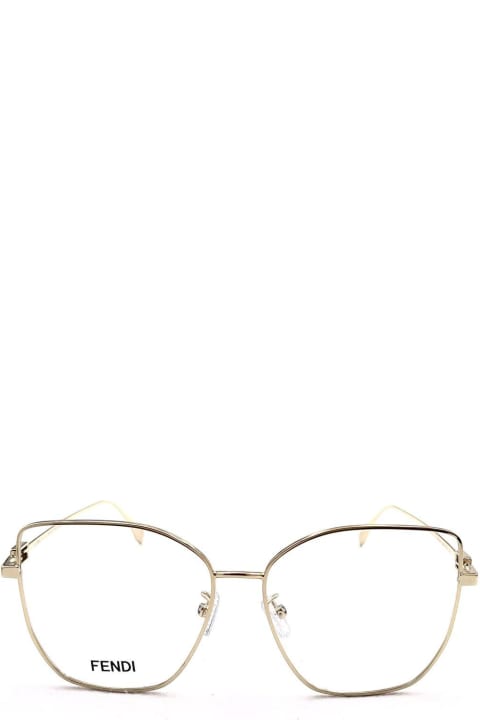 Eyewear for Men Fendi Eyewear Butterfly Frame Glasses