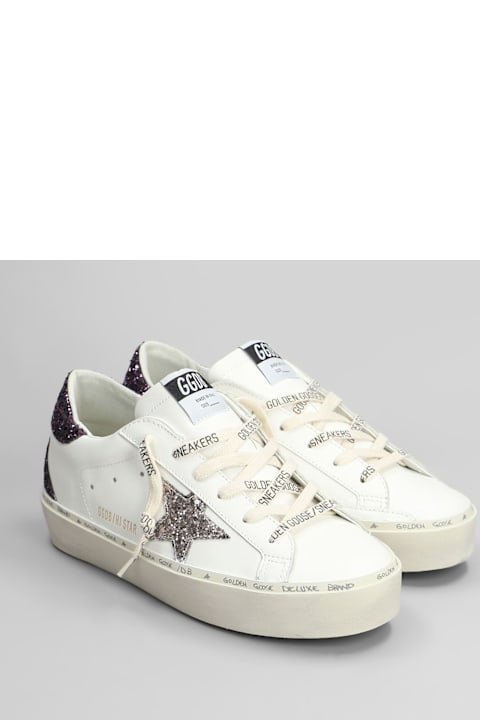 Golden Goose Sneakers for Women Golden Goose Hi Star Sneakers In White Leather