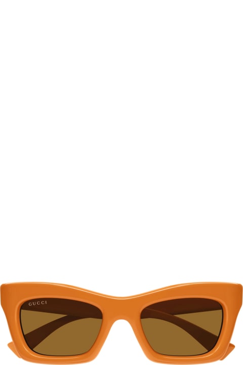 Eyewear for Women Gucci Eyewear Gg1773s Gucci Lido 004 Arancione Sunglasses